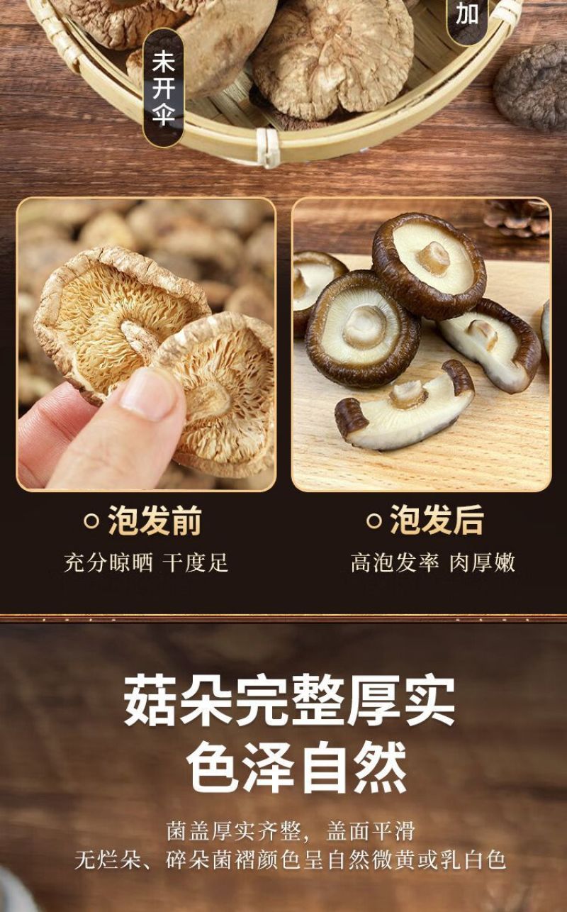 秦岭高山椴木香菇