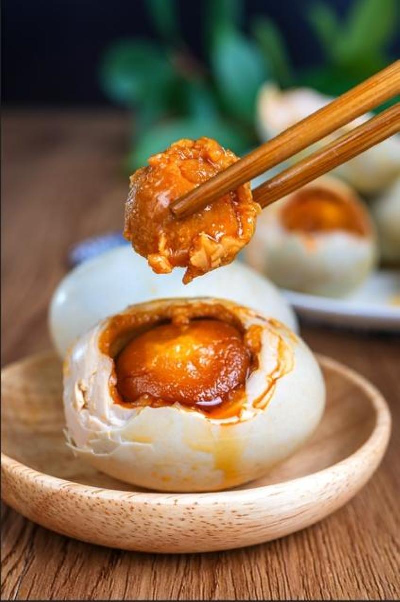 广西北部湾红树林熟烤海鸭蛋流油整箱即食包邮4