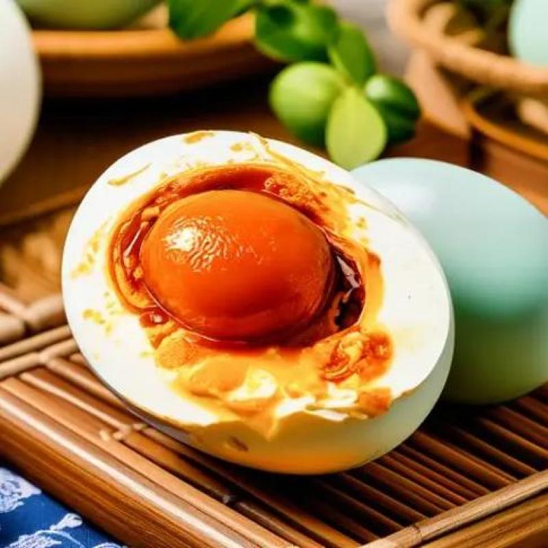 广西北部湾红树林熟烤海鸭蛋流油整箱即食包邮4