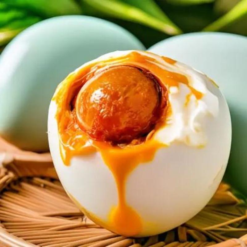 广西北部湾红树林熟烤海鸭蛋流油整箱即食包邮4