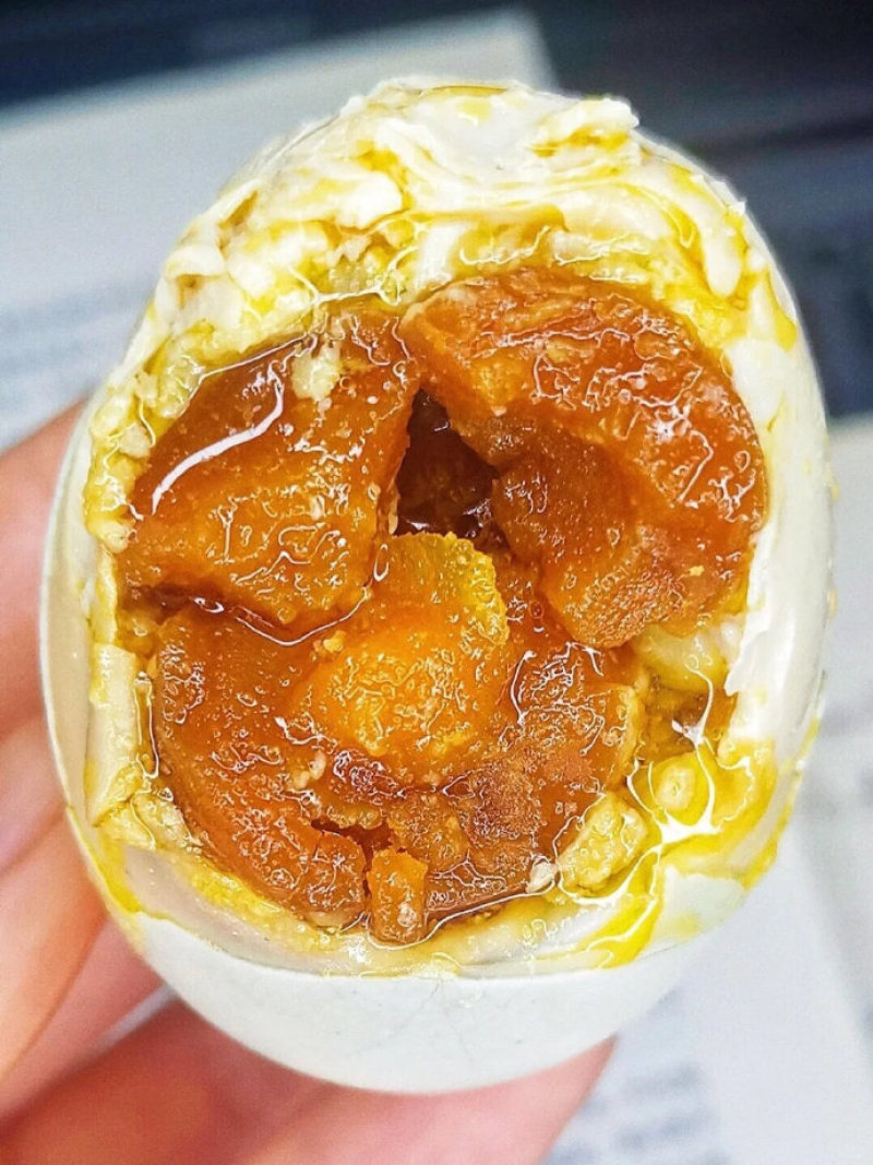 广西北部湾红树林熟烤海鸭蛋流油整箱即食包邮4