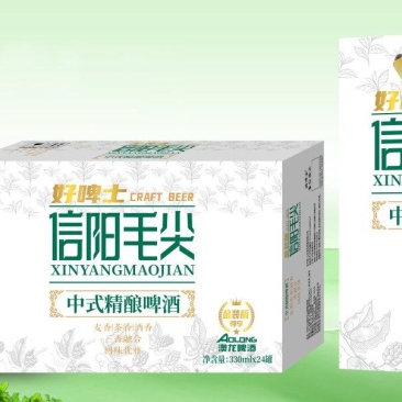 茶啤酒320ml*24罐礼盒装。带手提袋。多种规格，