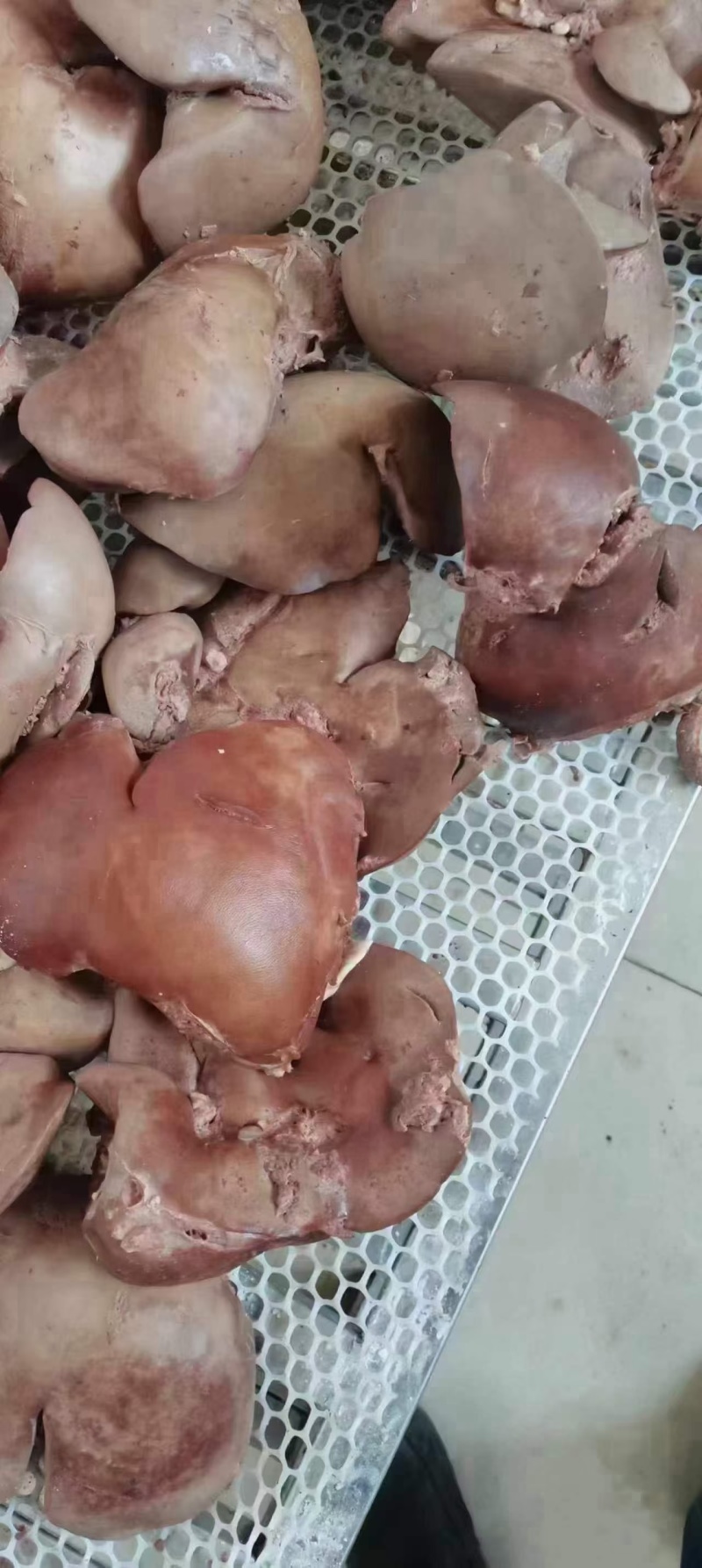 熟羊肝，熟羊心肺实拍图片，质量杠杠的，冷链发货