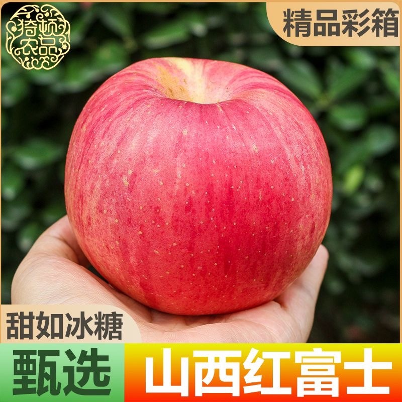 精品红富士苹果冰糖心脆甜新鲜水果批发零售支持一件代发