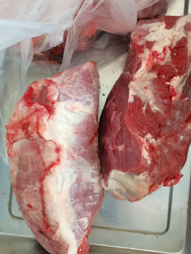 【实力推荐】纯黄公牛牛腿肉可视频看货对接全国品质保证