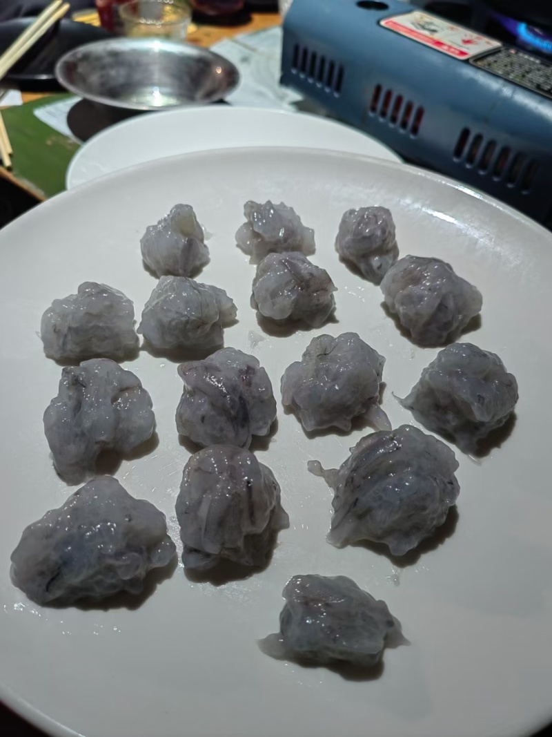 【热卖】风味大颗粒鲜虾滑，源头工厂，全国发货，支持定制