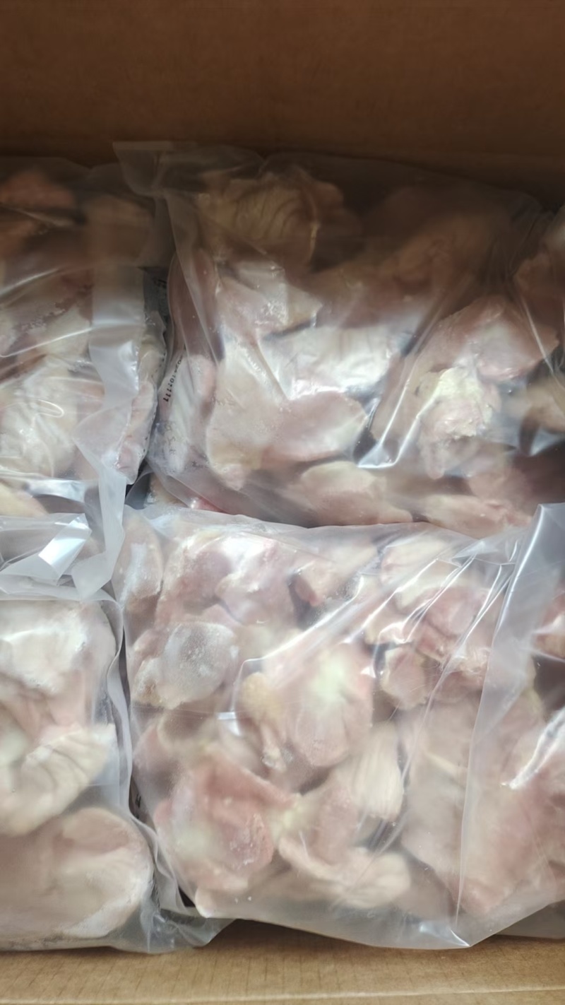 肉食鸡鸡胗，净胗，胃胗，一公斤一包，小包子各种规格，都有