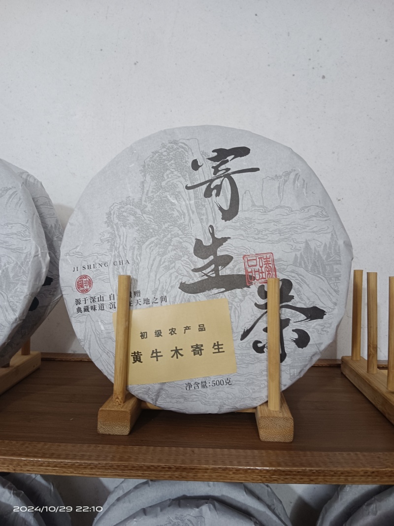 黄牛木寄生，寄生茶饼，一斤一饼