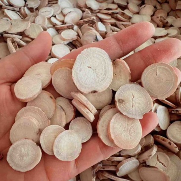 白芍白芍片无硫白芍片产地现货批发量大优惠实物拍摄图