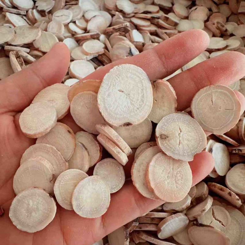 白芍白芍片无硫白芍片产地现货批发量大优惠实物拍摄图