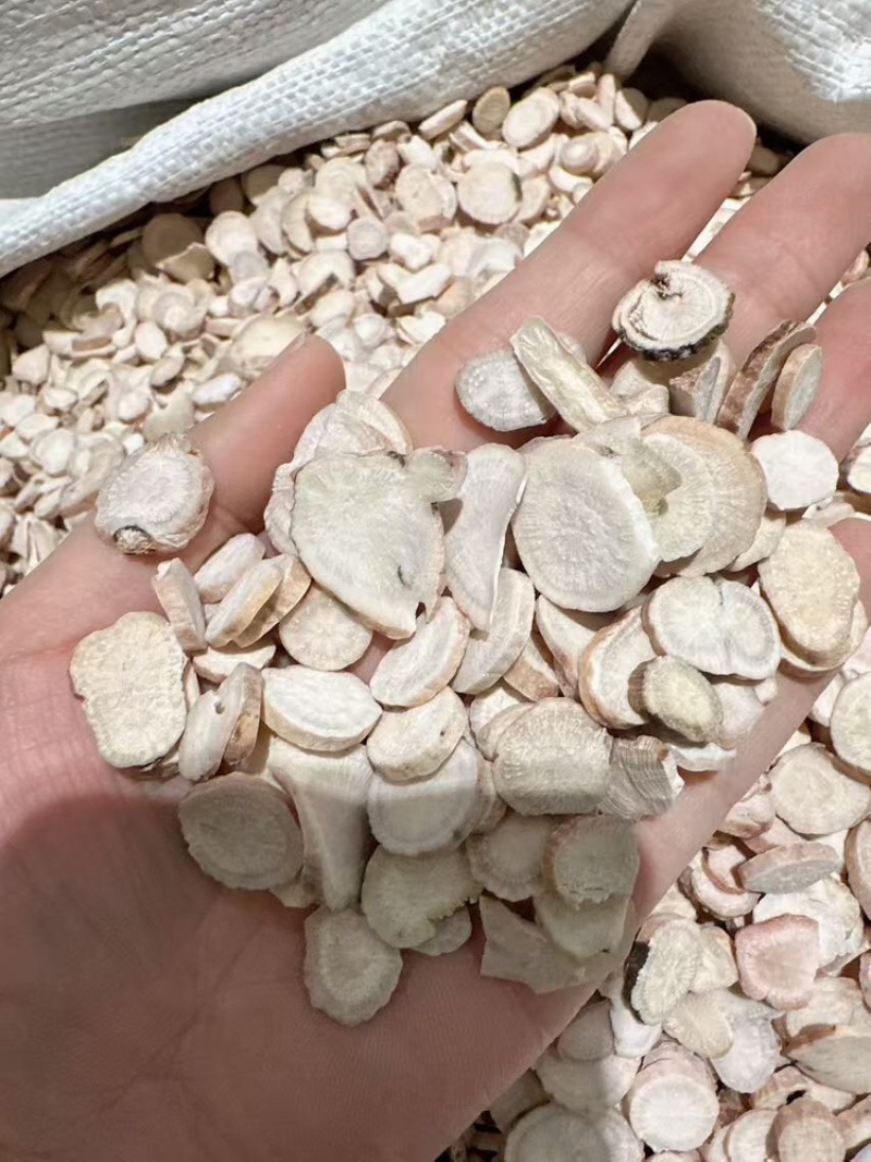 白芍白芍片无硫白芍片产地现货批发量大优惠实物拍摄图