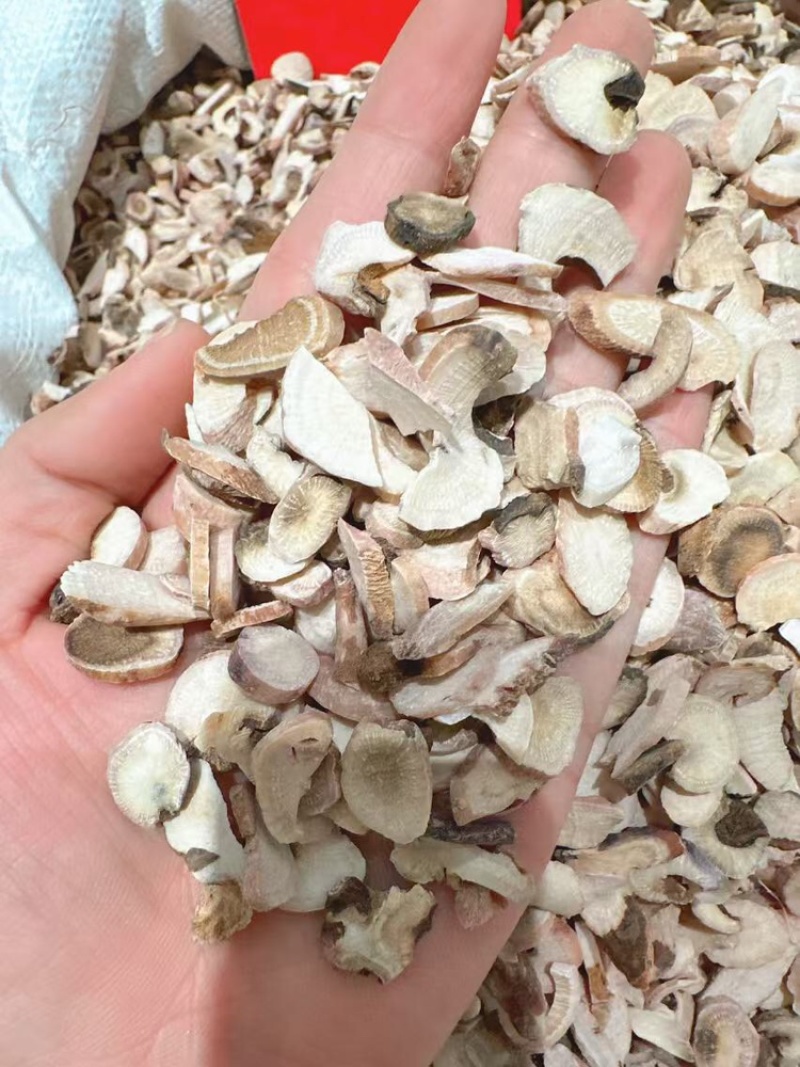 白芍白芍片无硫白芍片产地现货批发量大优惠实物拍摄图