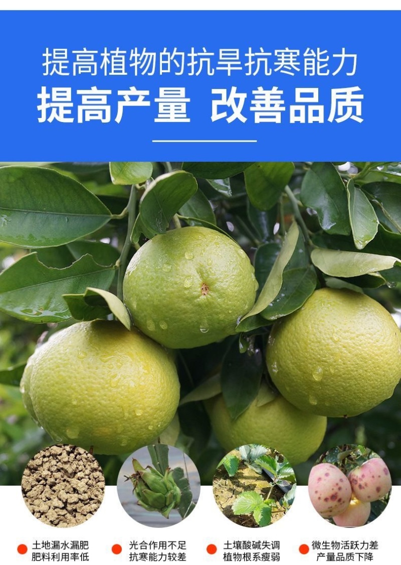 新疆矿源黄腐酸钾土壤活化剂花肥松土酸碱生根植物花卉通用