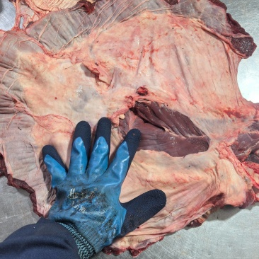 本地黄牛天蓬肉、护心肉精修去油纯干
