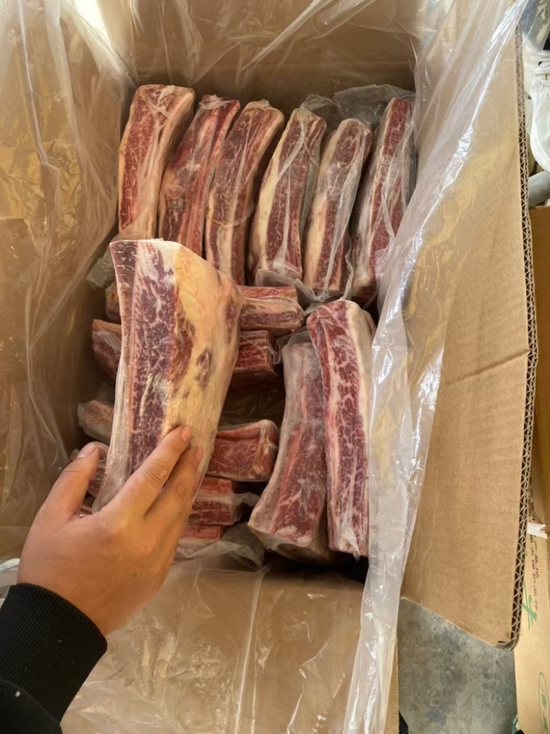 S牛仔骨/厂家直供/国产自有鲁西黄牛屠宰分割车间