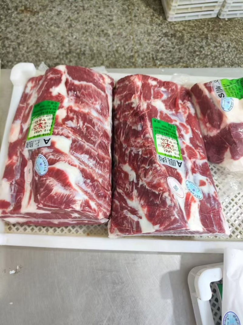 A眼肉A上脑成色好鲁西黄牛屠宰分割厂家一手货源