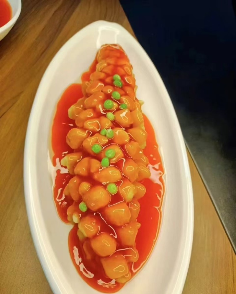 无刺无骨葡萄鱼糖醋鱼酒店食材鱼柳油炸鱼食材巴沙鱼柳