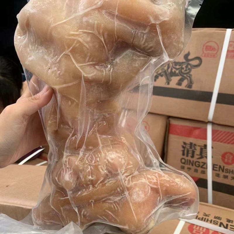 全熟干净无毛带筋去骨牛蹄