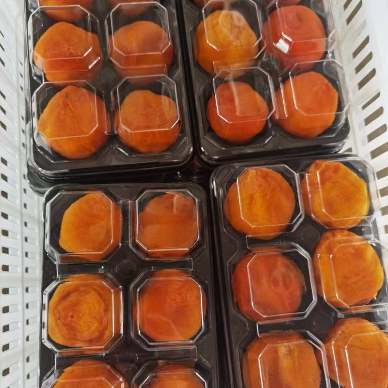 富平冰柿，口感像冰淇淋，味道甜，一斤装，可出口