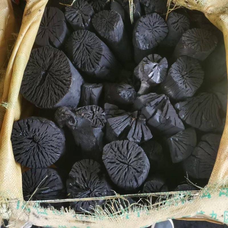 烤火菊花木炭荔枝木炭龙眼木炭和原木炭