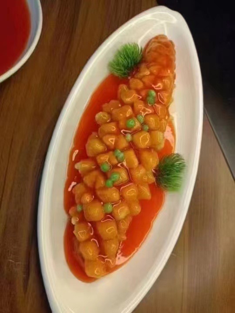 葡萄鱼无刺无骨糖醋鱼