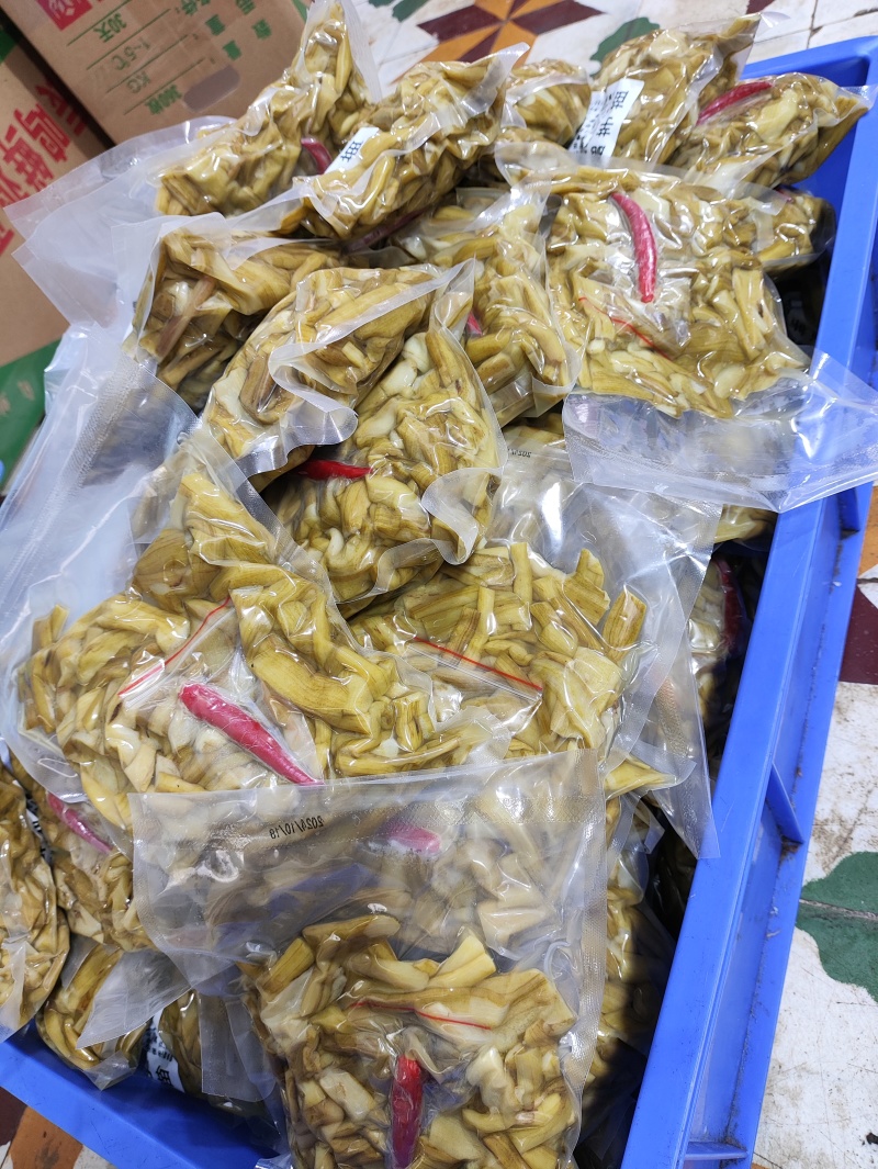 芋苗酸去皮芋蒙芋荷芋苗干芋苗梗去皮芋苗不痒口