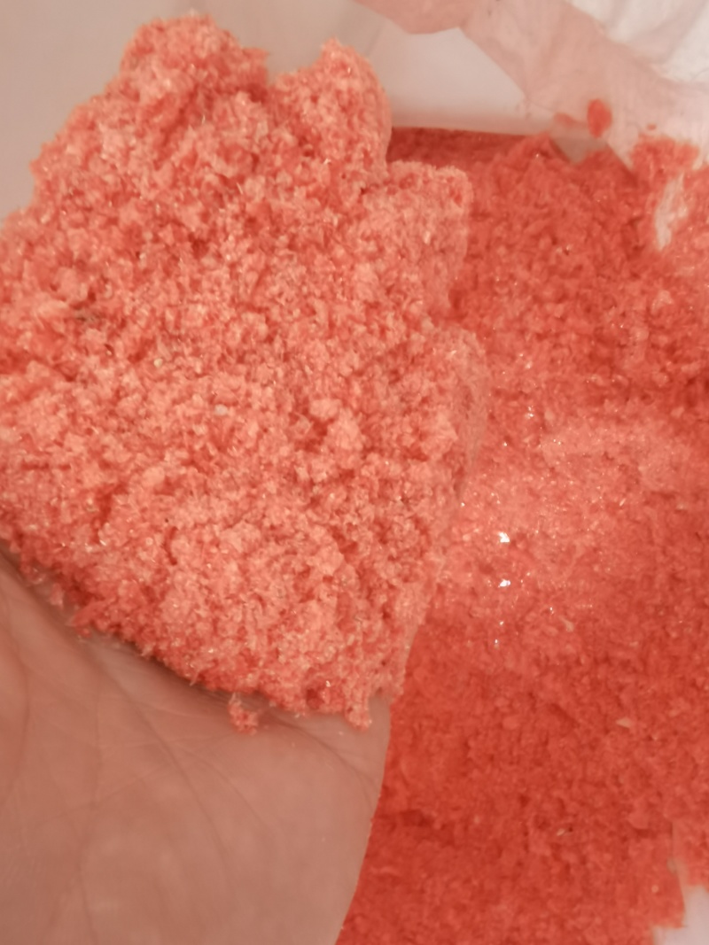 草莓糖粉(草莓粉和凌雪白糖粉混合别无添加，冻干几乎无份）