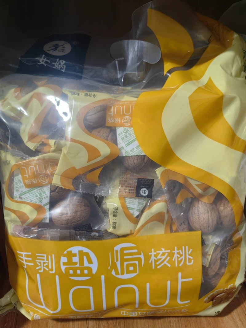 手剥盐焗核桃，礼盒装，一件1.5Kg，河北特产送礼佳品