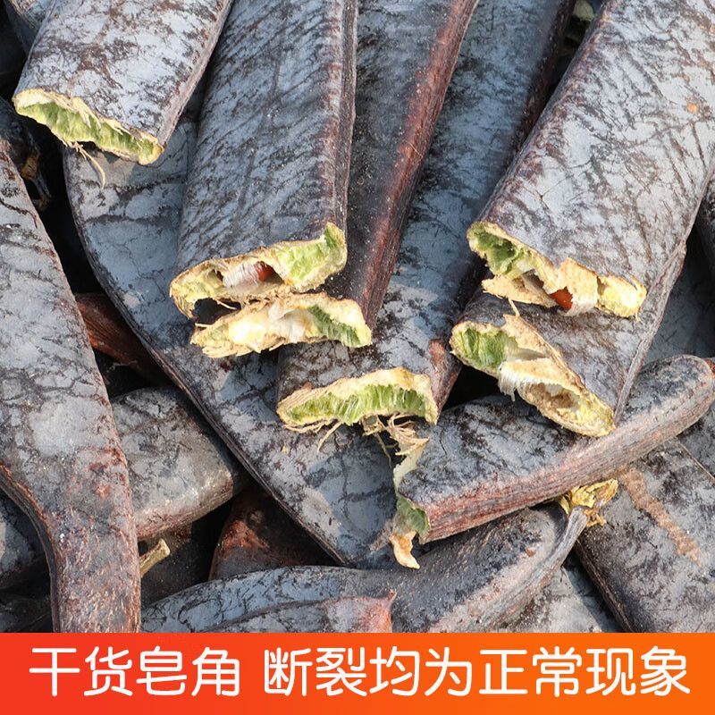 新货皂角大皂角长皂角大皂荚洗发水皂角皂荚粉皂角段中草药包