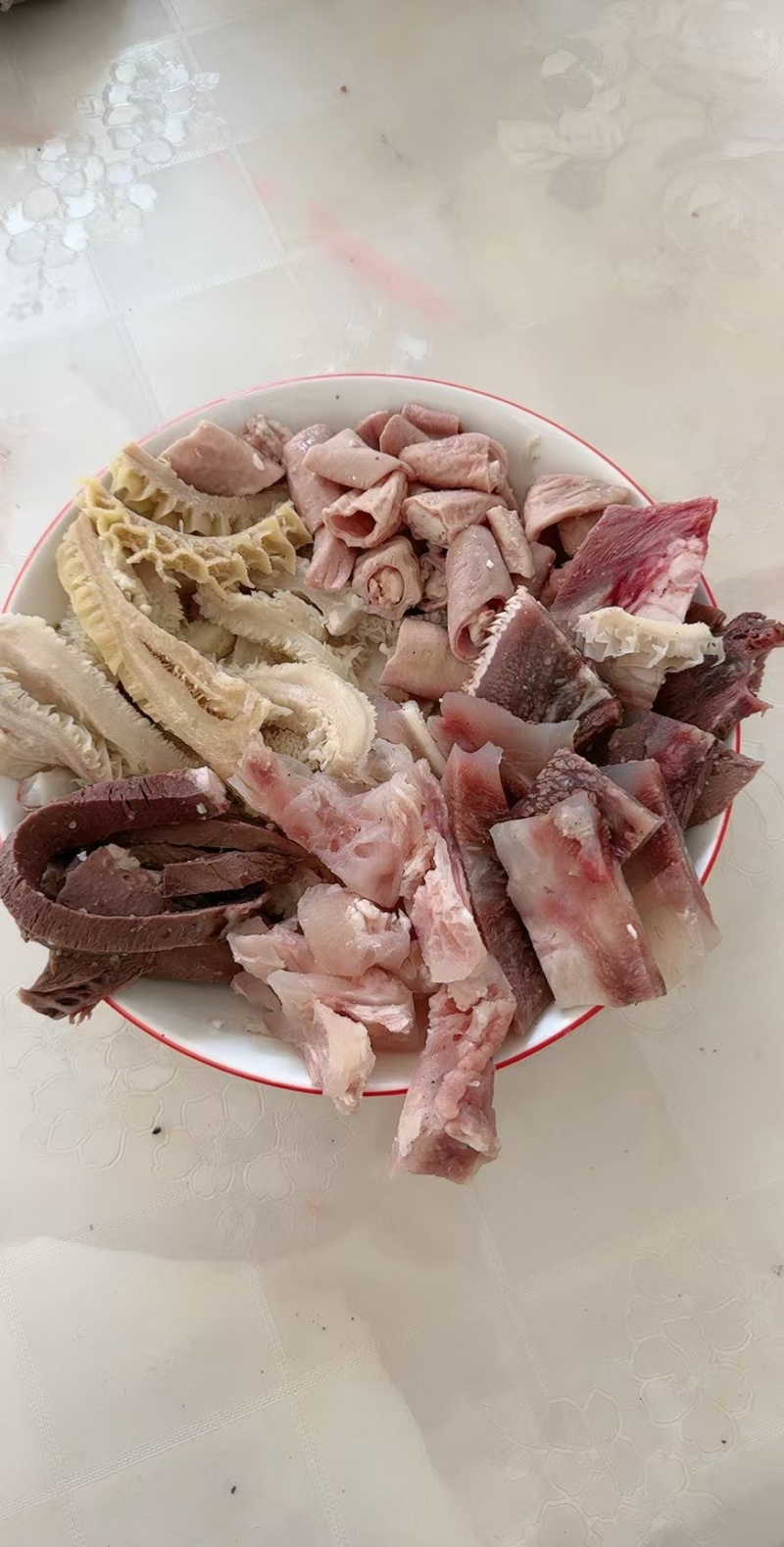 高端熟牛杂原料自己煮制一手货源现货实拍滨州熟食厂家直发