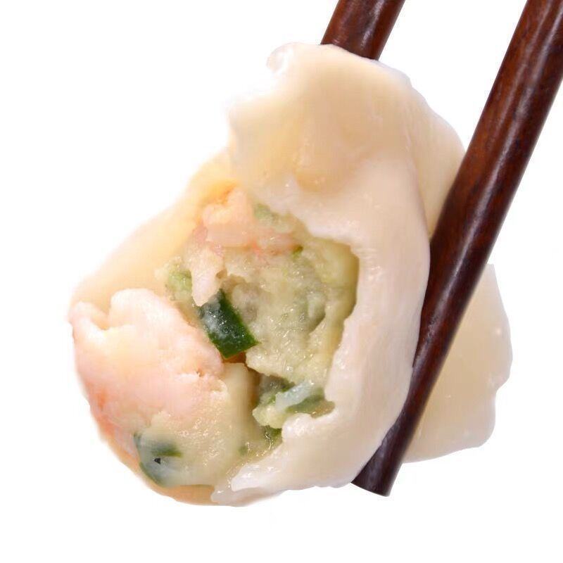 渔村虾仁馅人工水饺