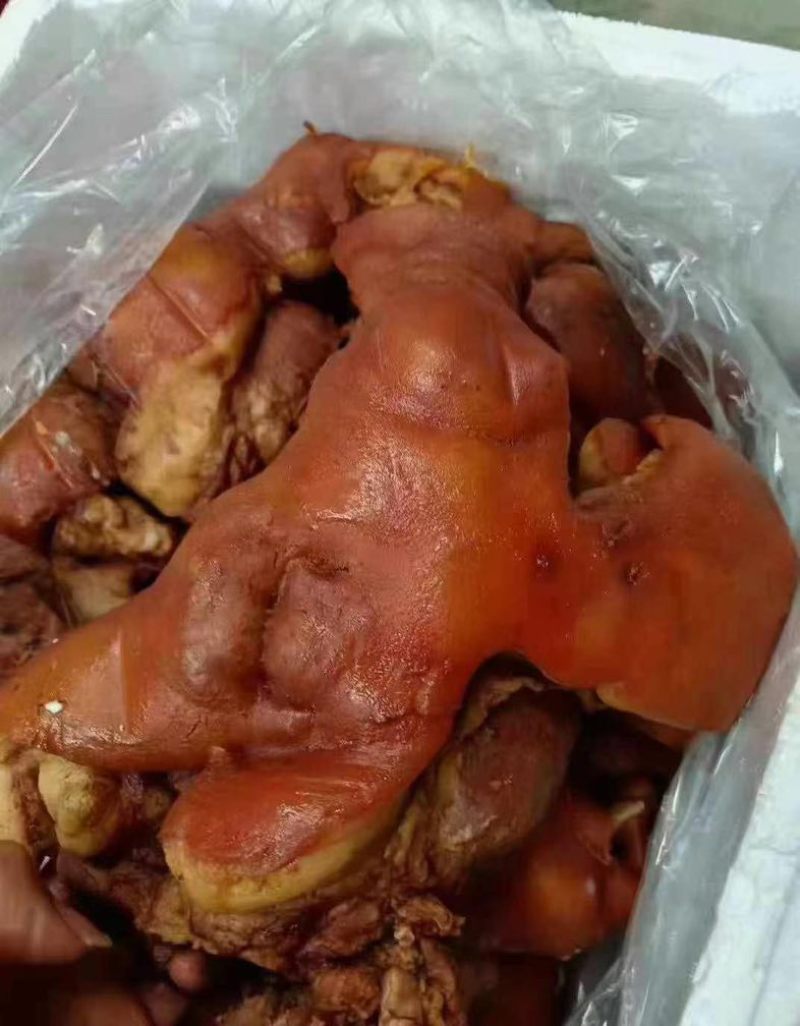 【优选】全熟卤猪头肉江湖地摊展销会卤菜店热卖货源充足