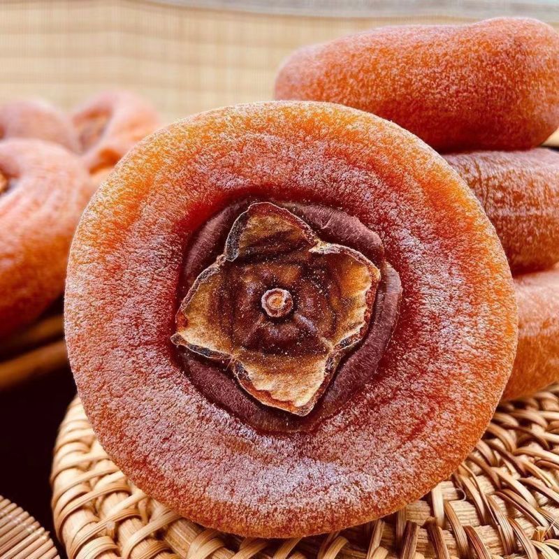 柿饼柿子广西桂林平乐恭城柿饼天然晾晒好品质包售后