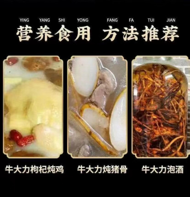 牛大力野生牛大力泡酒煲汤泡茶产地直供清甜味甘用心采摘
