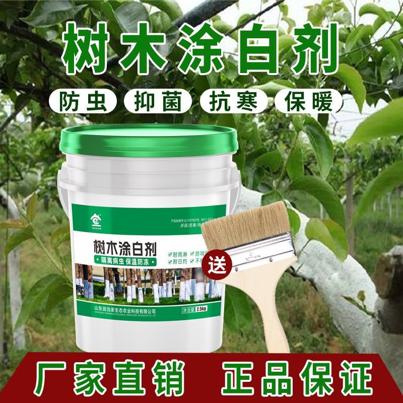 树木涂白剂果树防虫防冻树干涂白剂大树刷白防虫抗病正品防寒