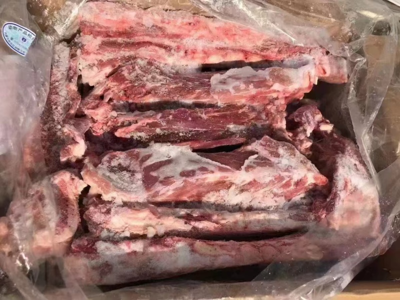 国产羔羊羊蝎子羊脊骨多肉免费加工切