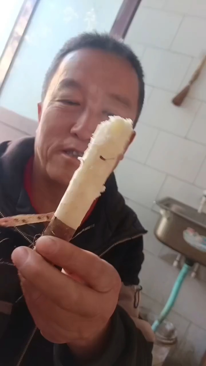 新铁棍山药，红皮，干面，营养价值高。