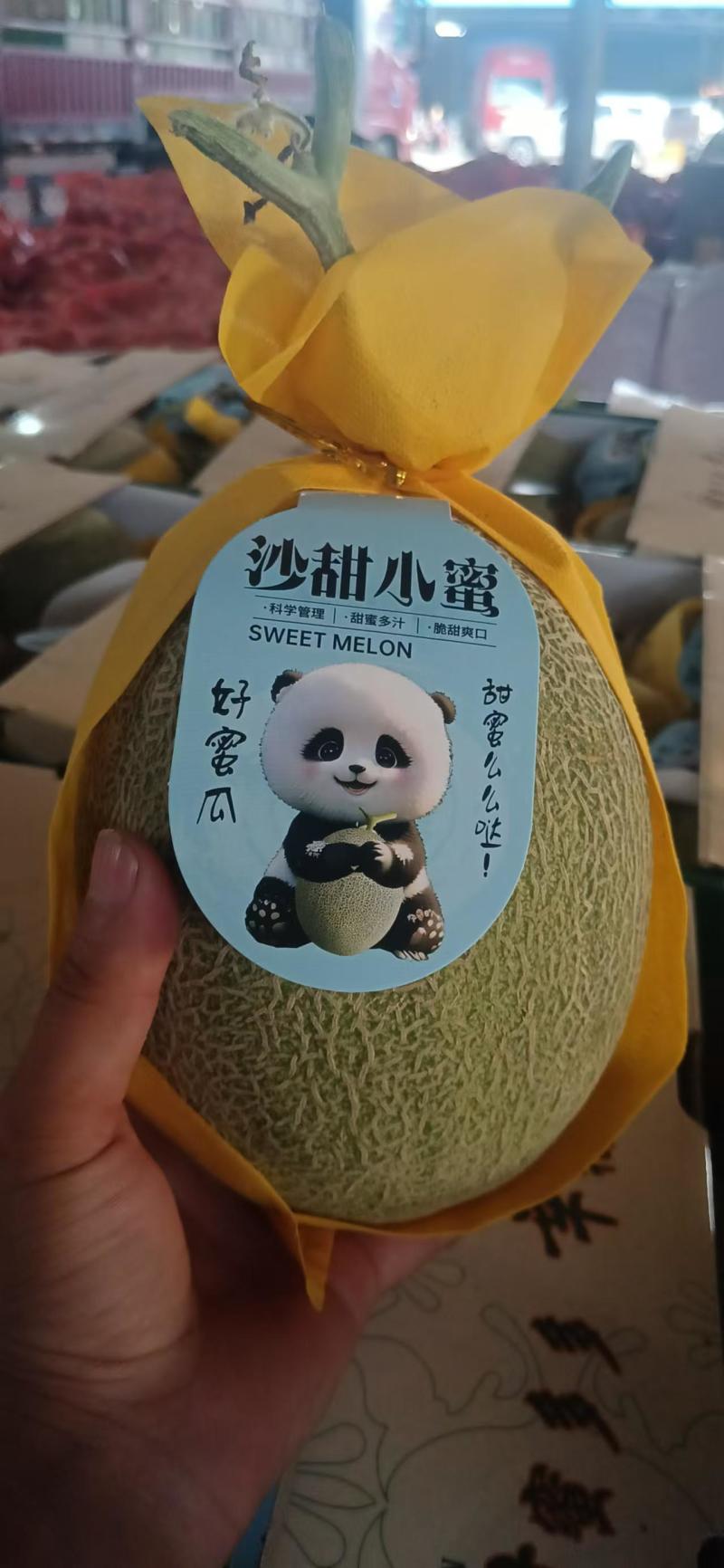 哈密瓜晓蜜25哈密瓜大量供应一手货源品质保证量大优惠