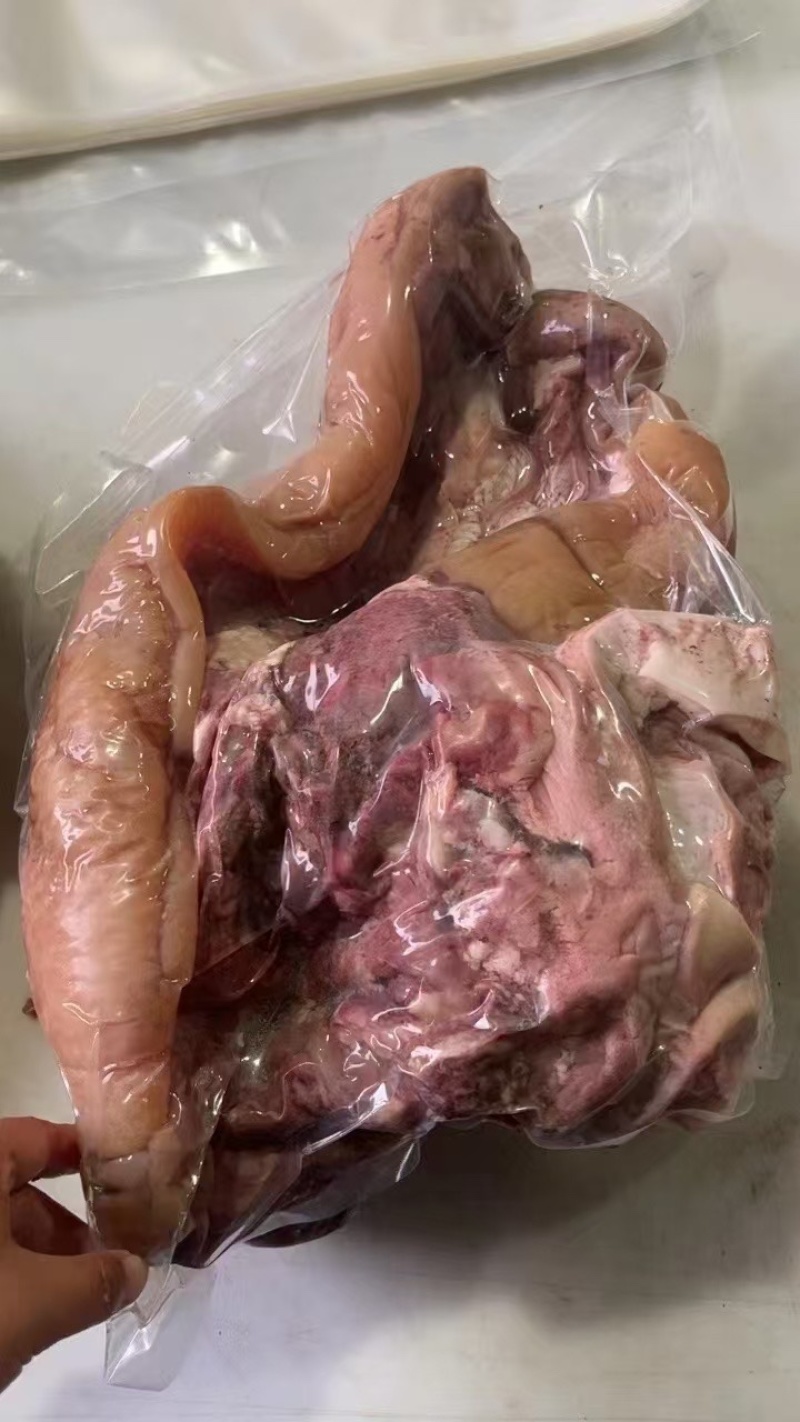 火烧毛熟牛头肉