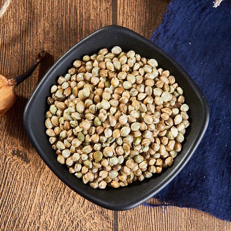 火麻仁中药材500g克新货火麻仁籽火麻仁子另售桑叶茶决明