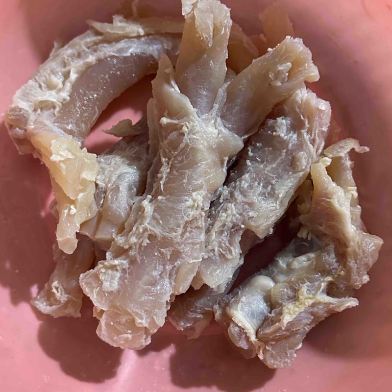 全熟水煮牛蹄筋纯主筋不含碎筋副筋水煮纯干货