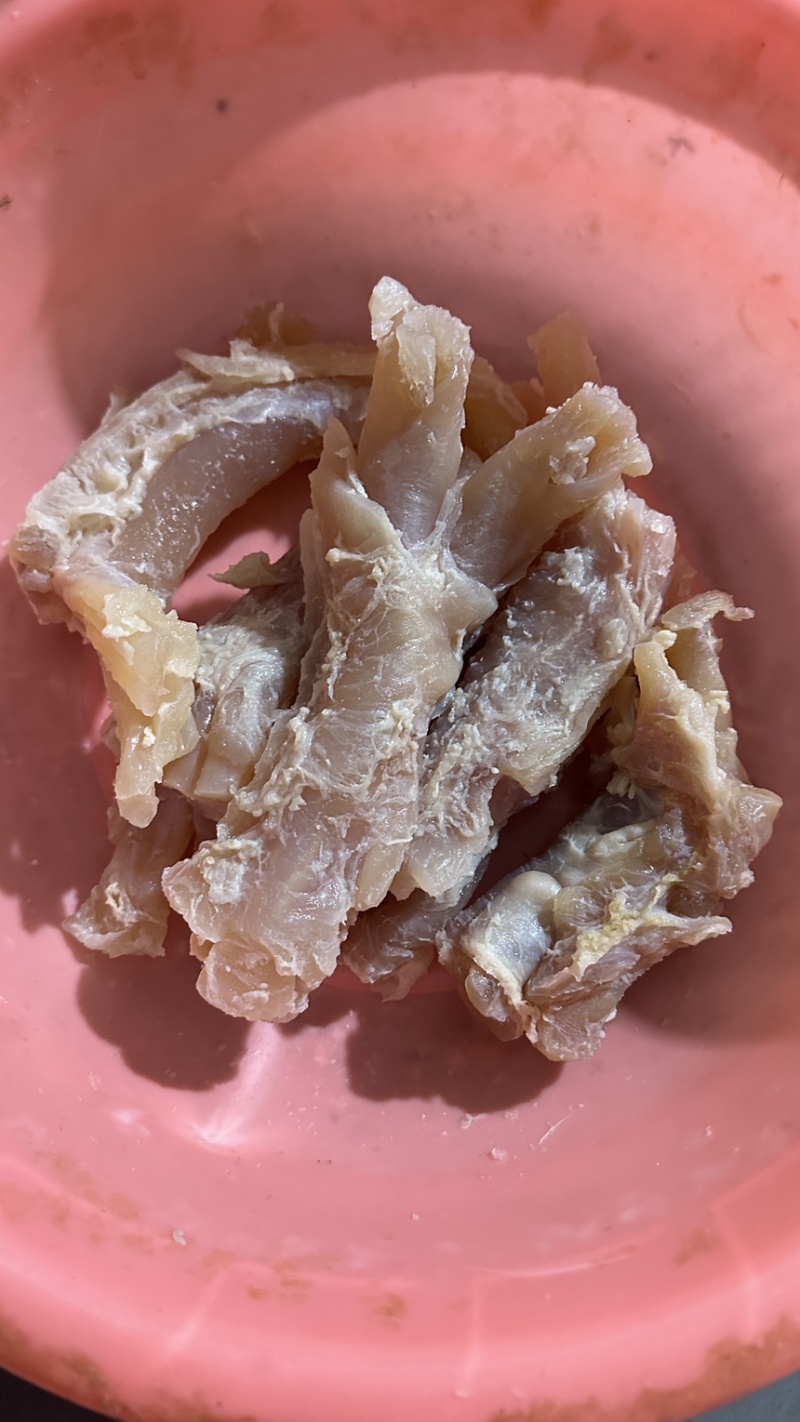 全熟水煮牛蹄筋纯主筋不含碎筋副筋水煮纯干货