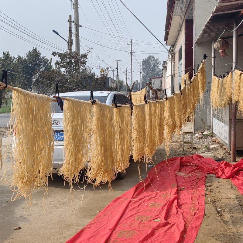 纯红薯粉条手工粉条品质保证可视频看货