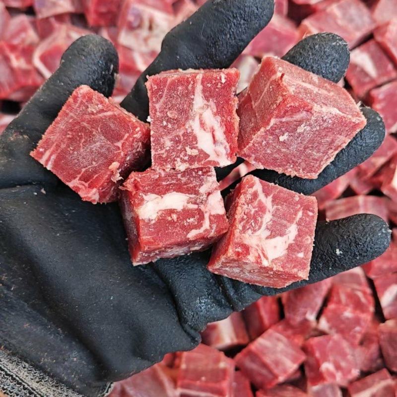 原切牛肉粒
