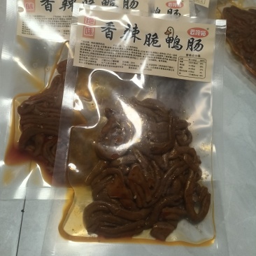 红油鸭肠