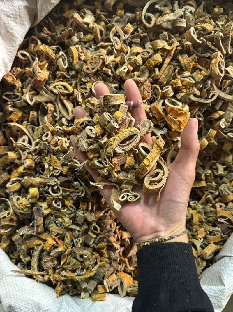 桑白皮桑皮带皮去皮两种桑白皮实拍发货如图正品货过筛货