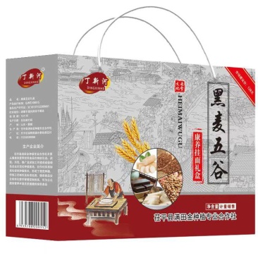 黑小麦五谷挂面礼盒，黑小麦添加，阿胶，荞麦，山药，魔芋，
