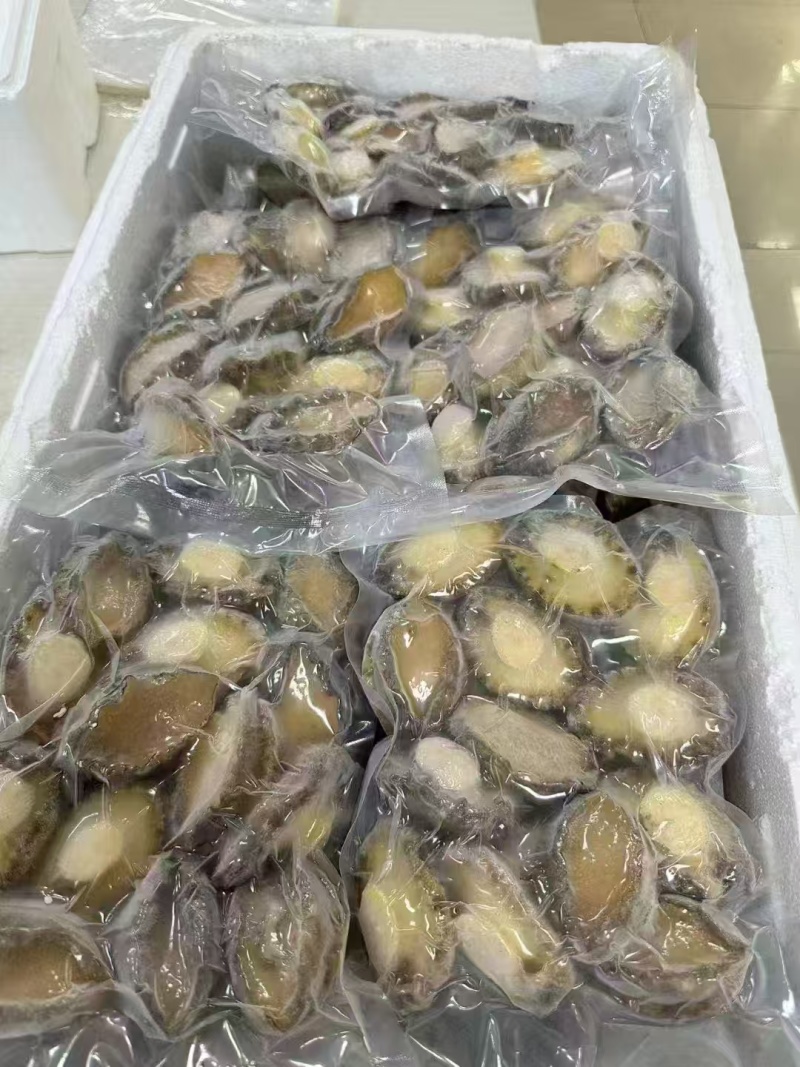 冷冻鲍鱼肉大量有货，一手货源，对接全国市场电商平台