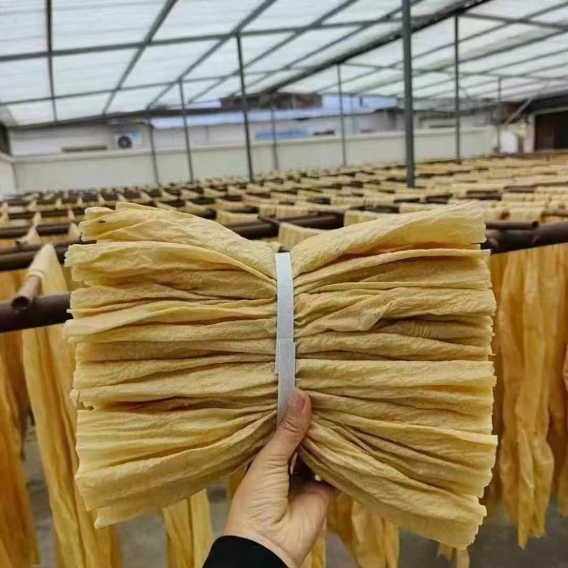 豆腐皮地摊豆腐皮大豆制品