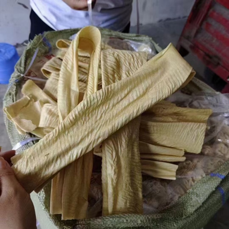 豆腐皮地摊豆腐皮大豆制品